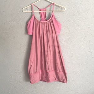 Pink lululemon tank/bra